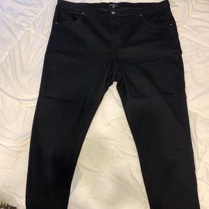 Universal Standard High Rise Black Skinny Jeans